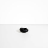 Dinosaur Designs Small Drift Dish in Black Colour resin