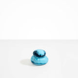 Dinosaur Designs Medium Pebble Jar in Water Colour resin