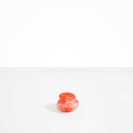 Dinosaur Designs Small Pebble Jar in Strawberry Colour resin