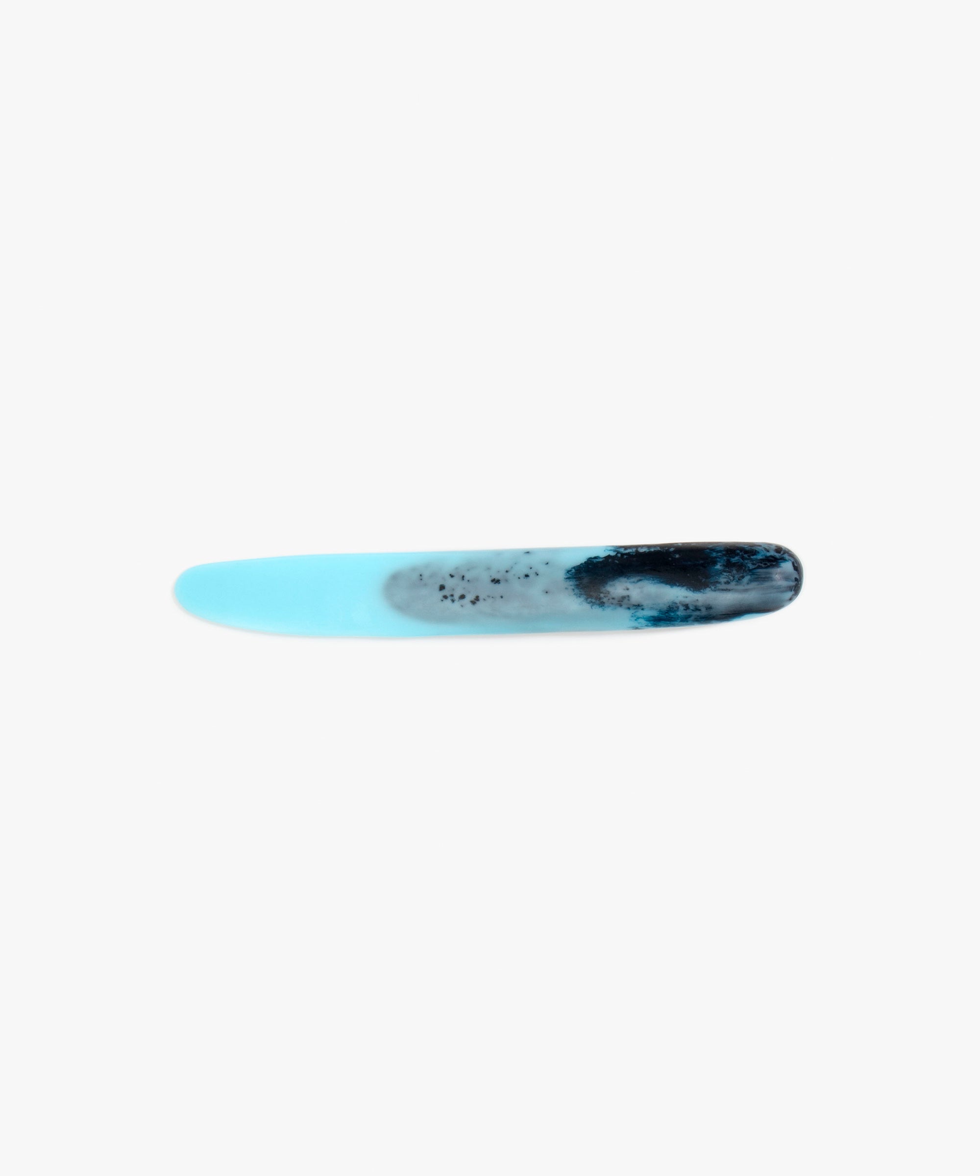 Dinosaur Designs Stone Cheese Knife in Water Colour resin