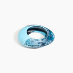 Dinosaur Designs LBRCKLGE large rock bangle WATER