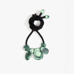 Dinosaur Designs Boulder Rock Necklace in Moss Colour resin