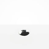 Dinosaur Designs Boulder Coaster in Black Marble Colour resin