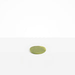 Dinosaur Designs Boulder Coaster in Olive Colour resin