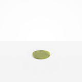 Dinosaur Designs Boulder Coaster in Olive Colour resin