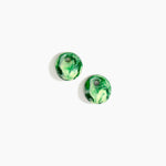 Dinosaur Designs Medium Splash Beads in Grass Colour resin