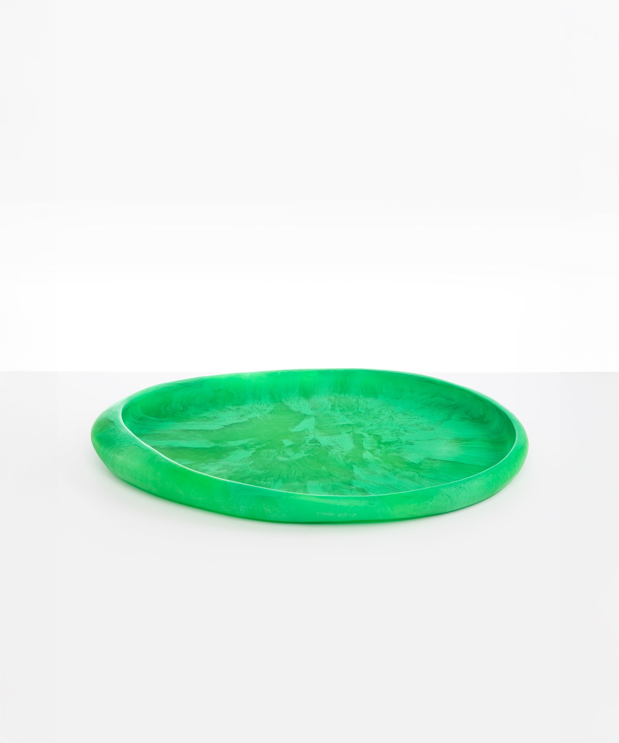 Dinosaur Designs Rock Tray in Leaf Colour resin