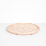 Dinosaur Designs Rock Tray in Rose Swirl Colour resin
