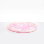 Dinosaur Designs Rock Tray in Shell Pink Colour resin