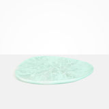 Dinosaur Designs Large Pebble Platter in Mint Colour resin