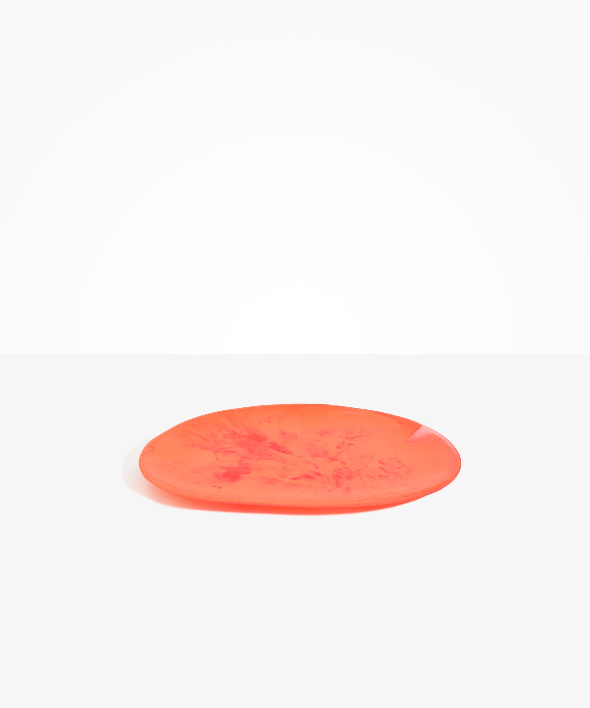 Dinosaur Designs Large Temple Platter in Lychee Colour resin