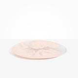 Dinosaur Designs Long Temple Platter in Rose Swirl Colour resin