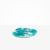 Dinosaur Designs Pebble Plate in Lagoon Colour resin