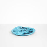 Dinosaur Designs Pebble Plate in Water Colour resin
