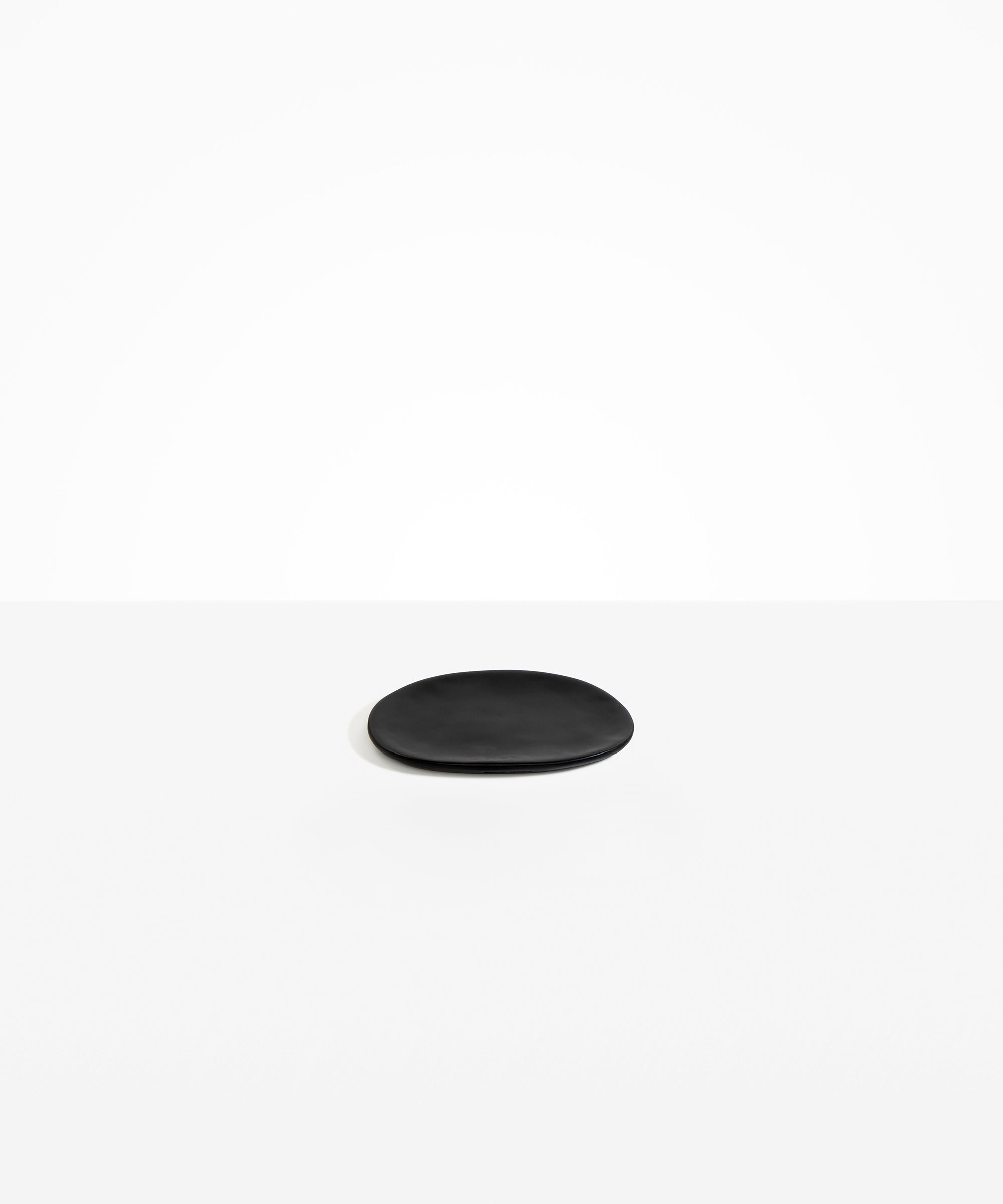 Dinosaur Designs Temple Side Plate in Black Colour resin