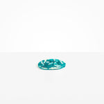 Dinosaur Designs Temple Side Plate in Lagoon Colour resin