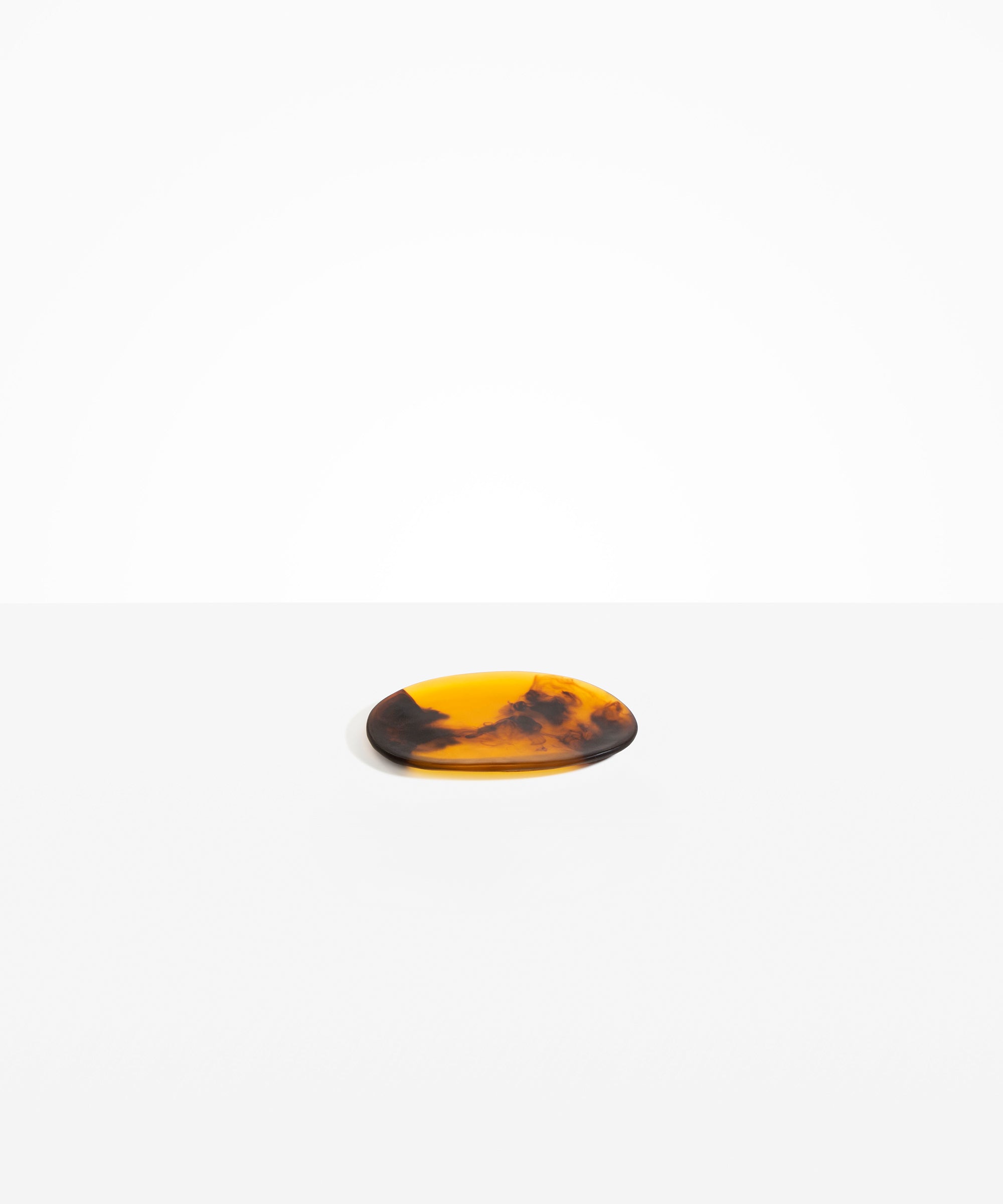 Dinosaur Designs Temple Side Plate in Tortoise Colour resin