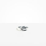 Dinosaur Designs Temple Side Plate in White Marble Colour resin