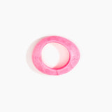 Dinosaur Designs Medium Rock Bangle in Parakeet Colour resin with Wide Fit