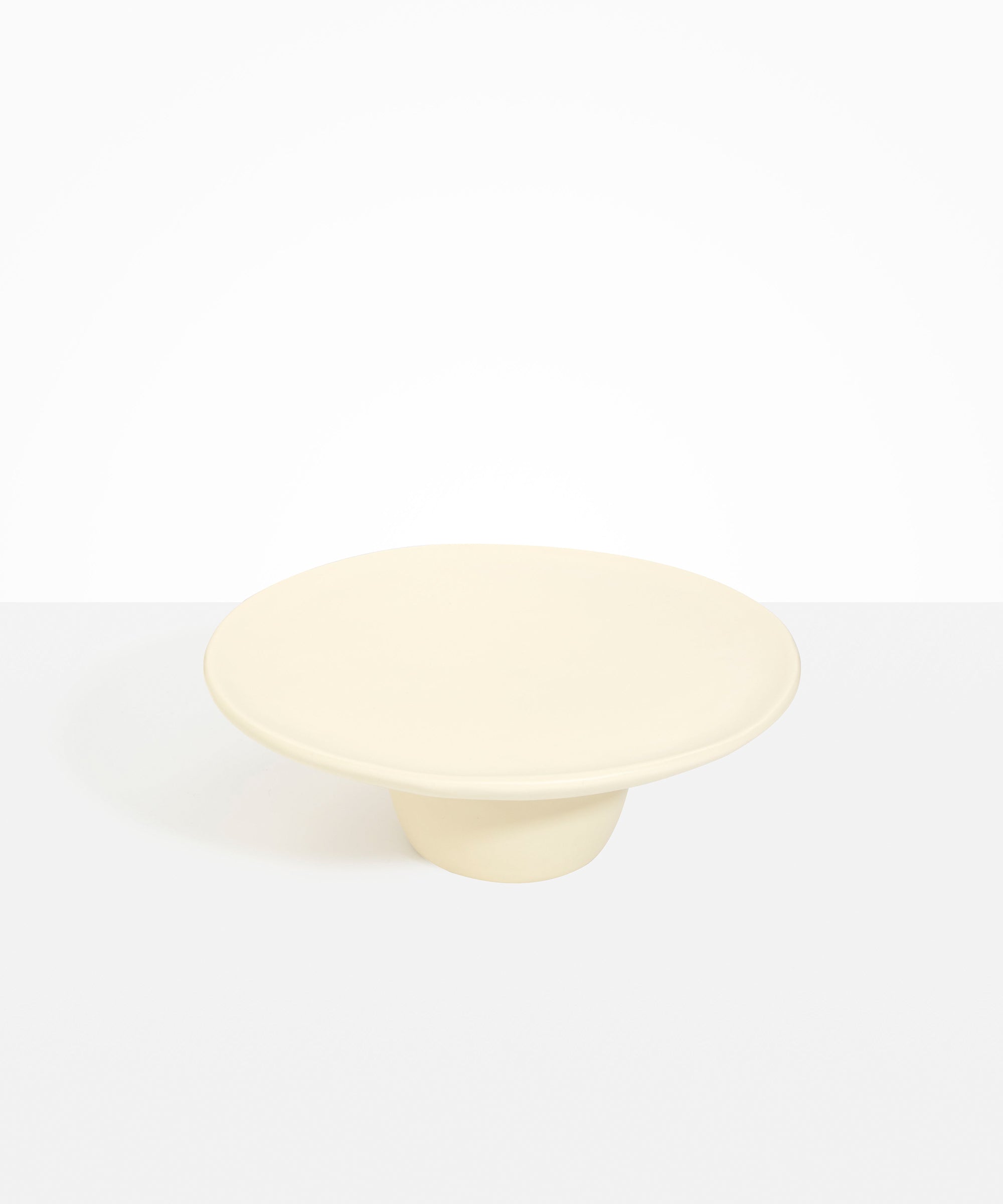 Dinosaur Designs Temple Cake Stand in Cream Colour resin