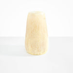 Dinosaur Designs Grand Pebble Vase in Lemon Colour resin