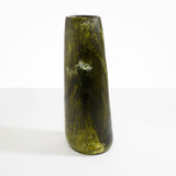 Dinosaur Designs Tall Pebble Vase in Malachite Colour resin