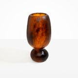 Dinosaur Designs Tall Rockpool Vase in Tortoise Colour resin