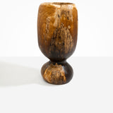 Dinosaur Designs Extra Large Rockpool Vase in Dark Horn Colour resin
