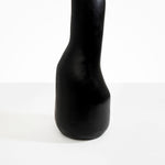 Dinosaur Designs Tall Studio Vase in Black Colour resin