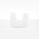 Dinosaur Designs Medium Branch Vase in Snow Swirl Colour resin