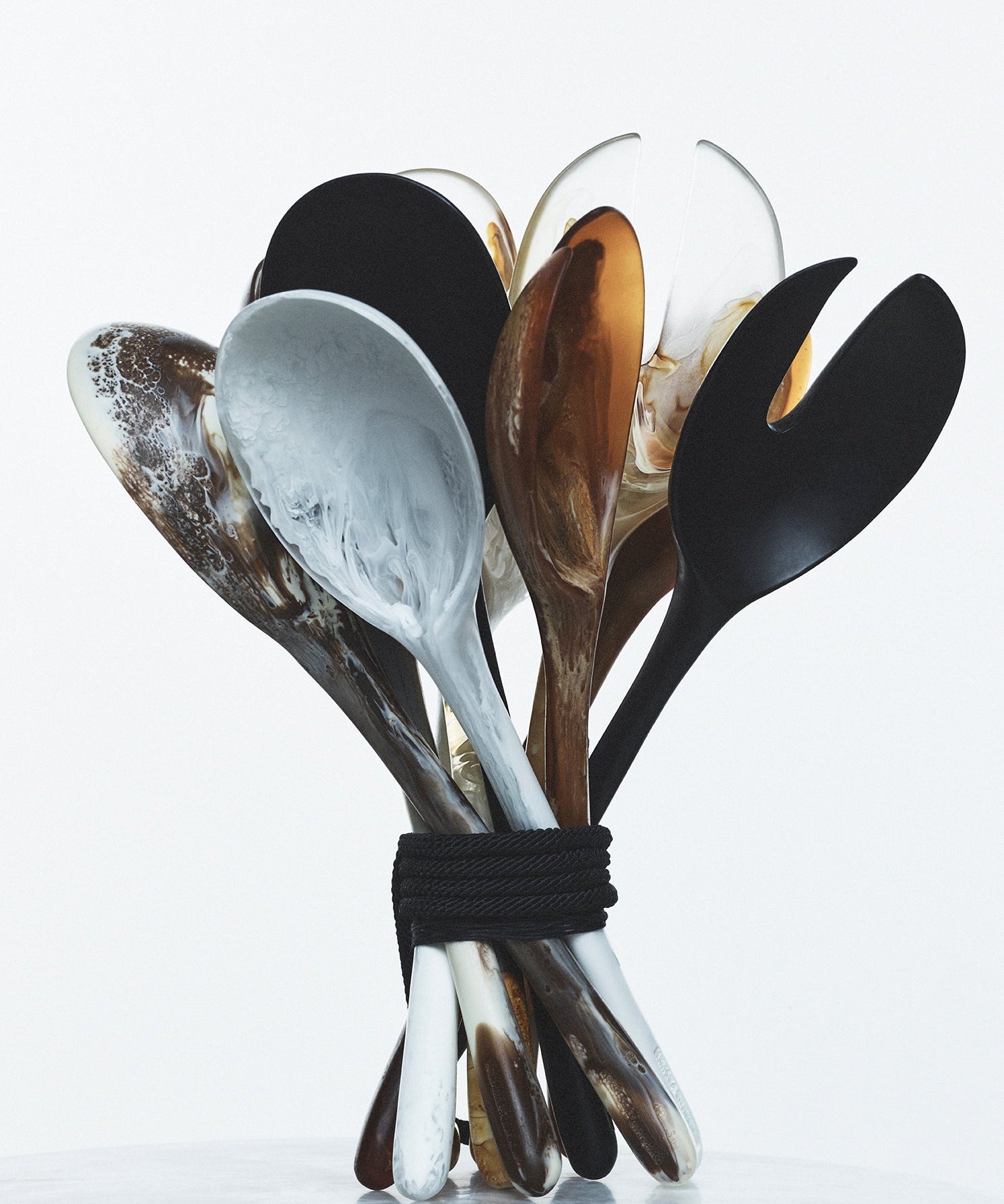 Colourful Salad Servers