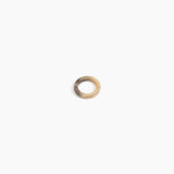 Dinosaur Designs Modern Tribal Band Ring Rings in Sandy Pearl Colour resin with Regular Fit
