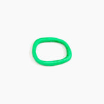 Dinosaur Designs Slate Bangle Bracelets in Leaf Colour resin with Wide Fit