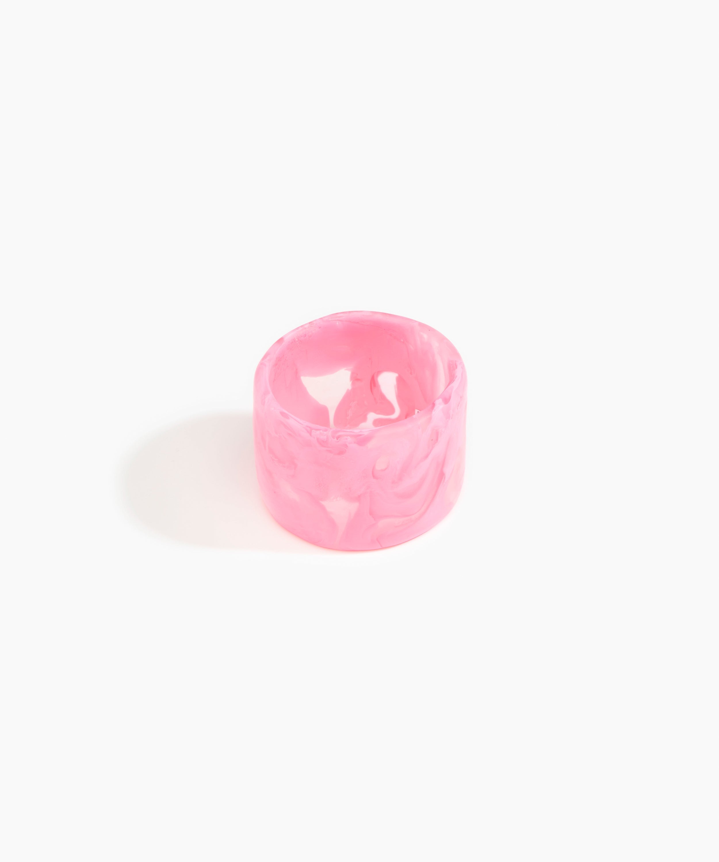 Dinosaur Designs Long Band Bangle in Parakeet Colour resin with Regular Fit.