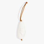 Dinosaur Designs Pebble Keyring Keychains in Chalk Swirl Colour resin 