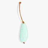 Dinosaur Designs Pebble Keyring Keychains in Mint Colour resin 