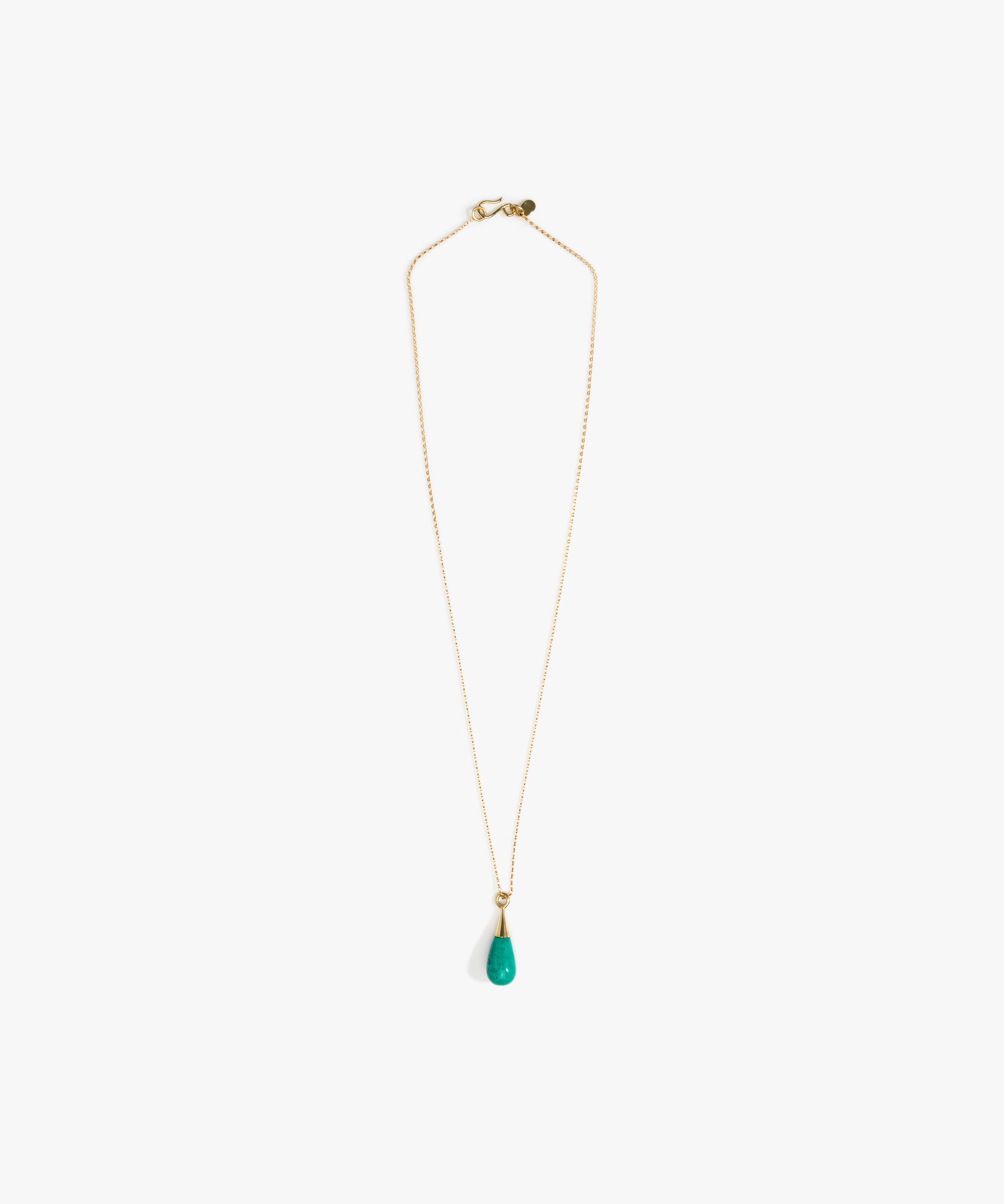 Brass Dew Drop Pendant