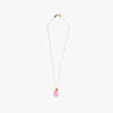 Dinosaur Designs Joie De Vivre Pendant Necklaces in Parakeet Colour resin with Gold-Filled Material