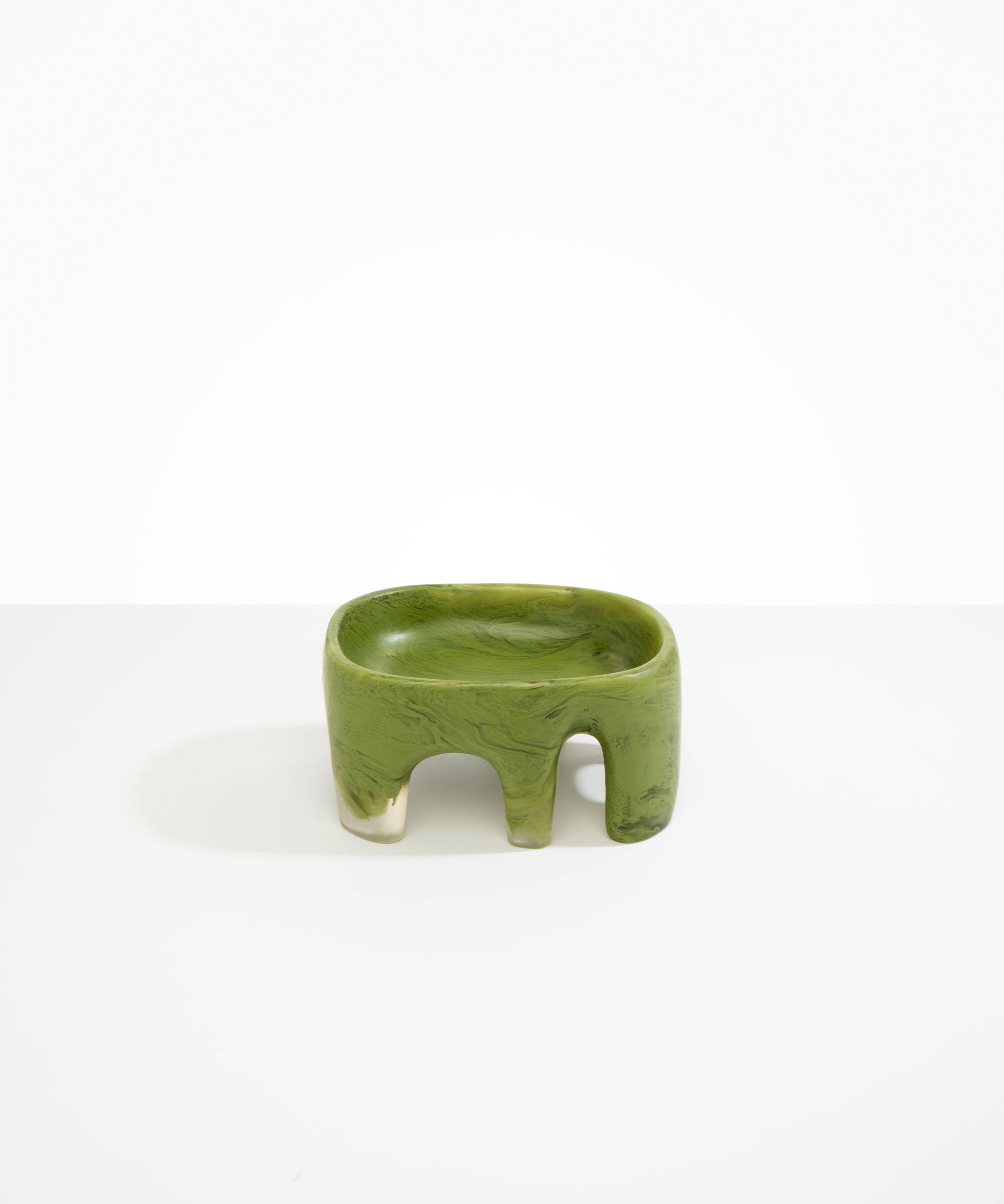 Dinosaur Designs Medium Branch Bowl in Olive Colour resin...
