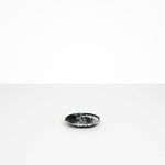 Dinosaur Designs Temple Dish in Black Marble Colour resin
