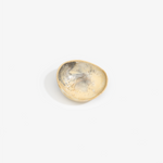 Dinosaur Designs Medium Organic Oval Bangle in Sandy Pearl Colour resin with Wide Fit.