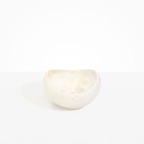 Dinosaur Designs Large Beetle Bowl in Chalk Swirl Colour resin.