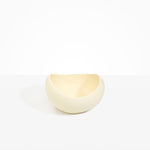 Dinosaur Designs Large Beetle Bowl in Cream Colour resin.