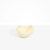 Dinosaur Designs Medium Beetle Bowl in Cream Colour resin.