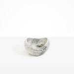 Dinosaur Designs Medium Beetle Bowl in Granite Colour resin.