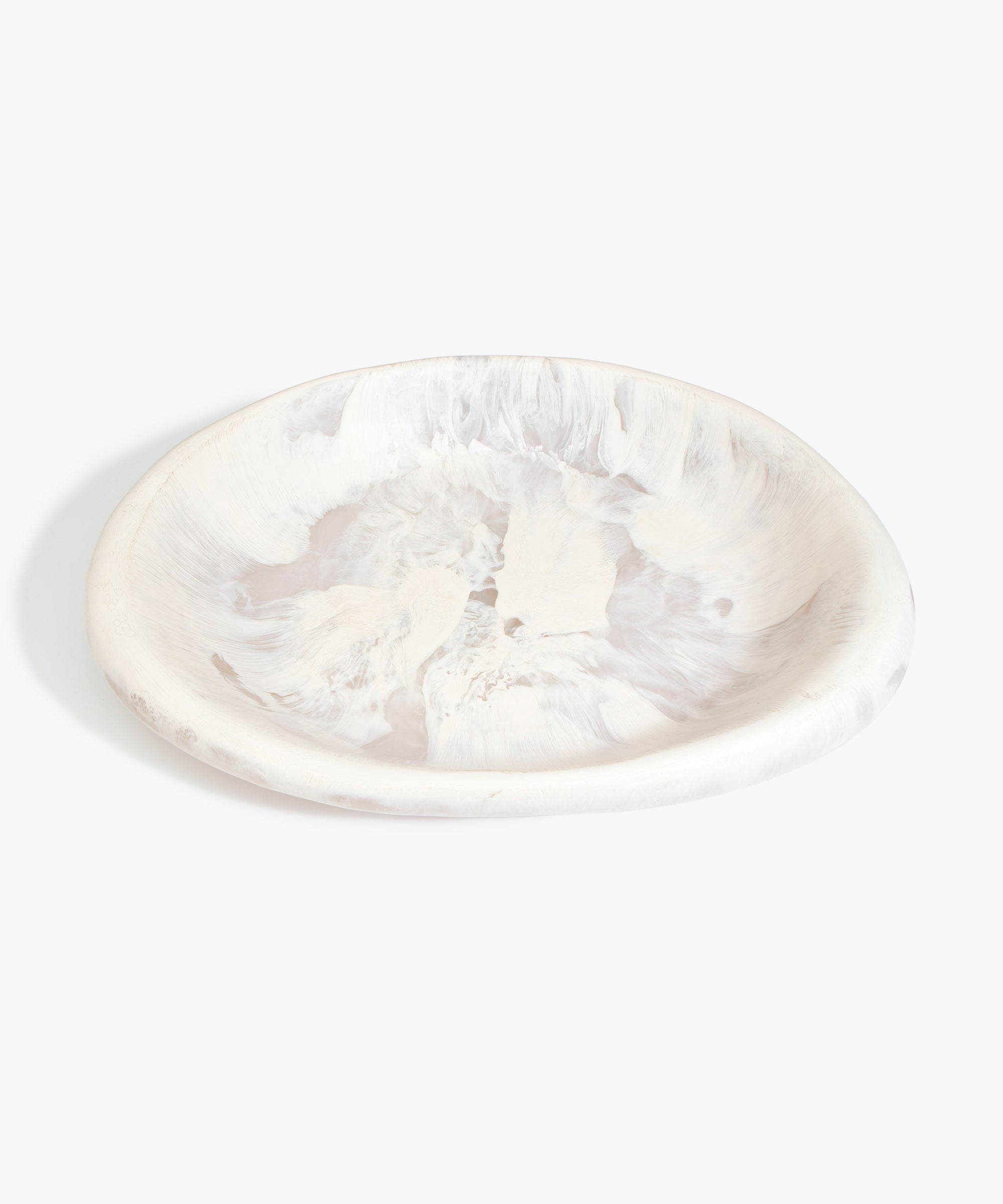 Dinosaur Designs BWLBONLGE Large Bones Bowl CHALK SWIRL