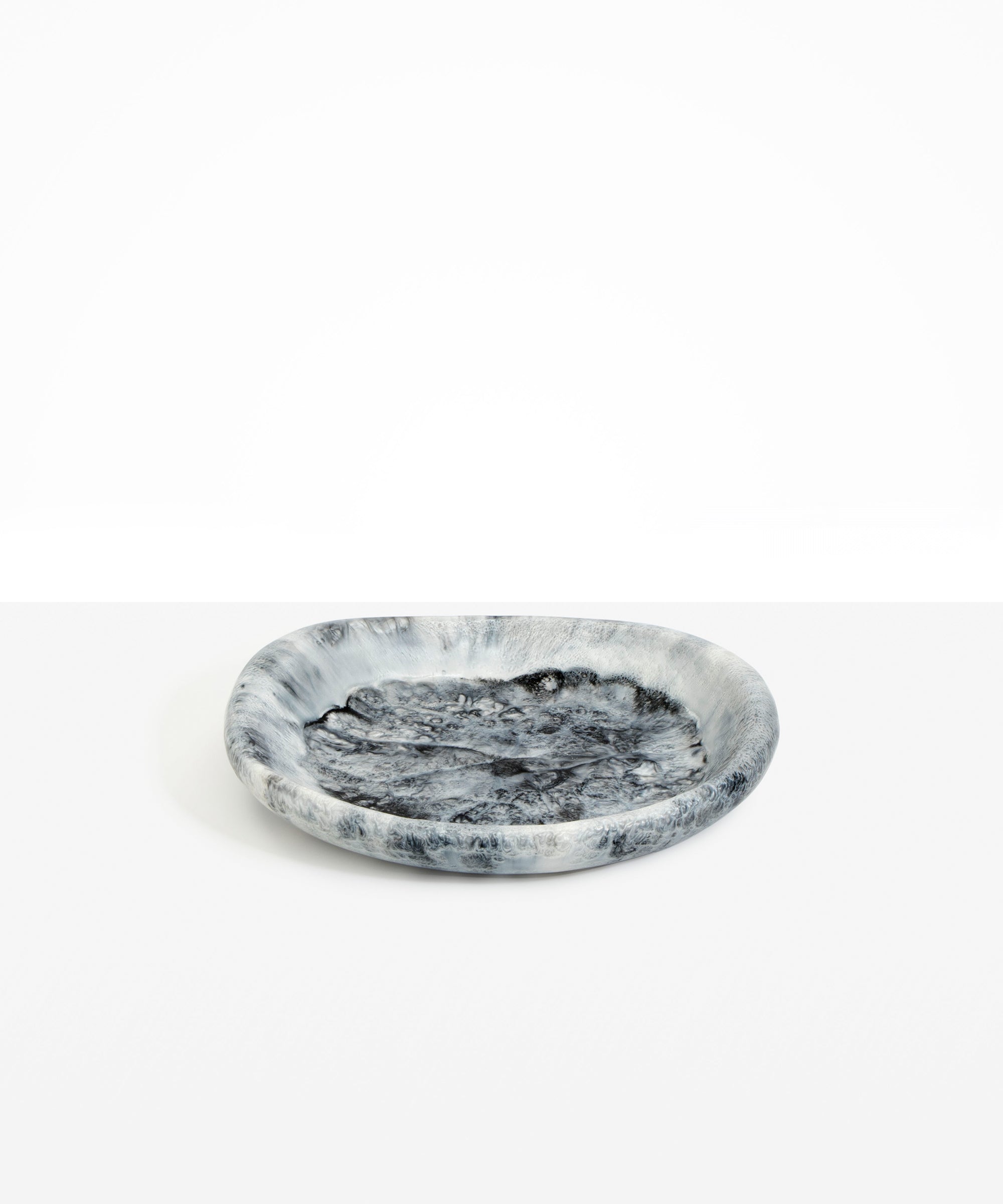 Dinosaur Designs Medium Bones Bowl in Slate Colour resin