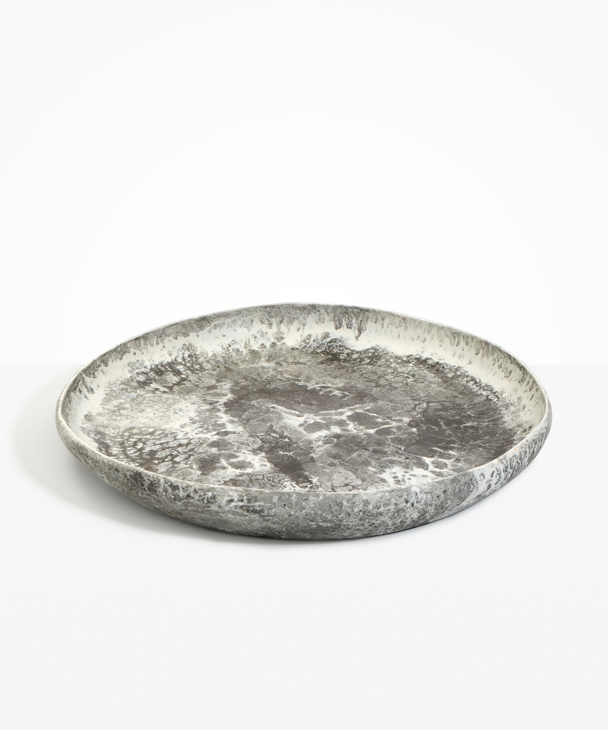 Dinosaur Designs Extra Large Earth Bowl in Granite Colour resin