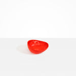 Dinosaur Designs Flow Dessert Bowl Bowls in Poppy Colour resin