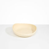 Dinosaur Designs BWLFLOMED Medium Flow Bowl in Cream colour resin..
